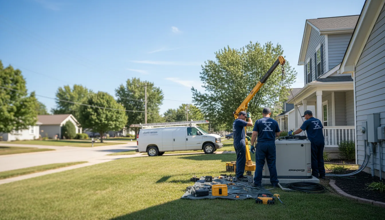 Generator Installation in Leesburg, AL near me